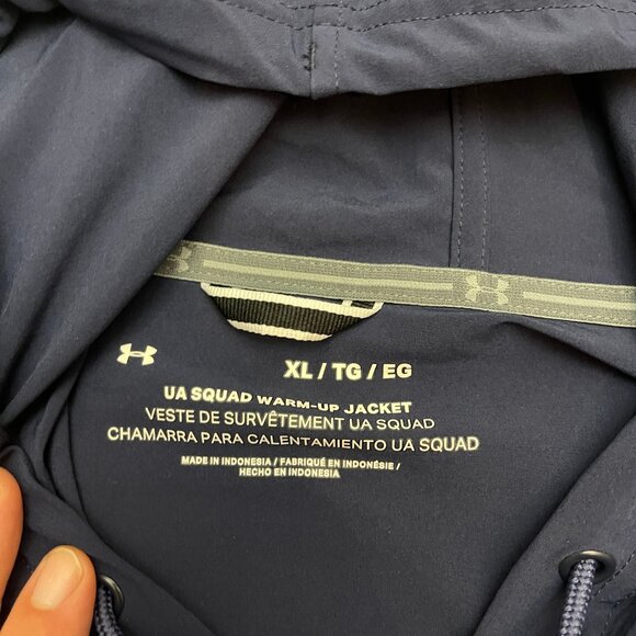 Under Armour AUBURN Jacket Warmup XL Tigers Facilities Management - Picture 4 of 9